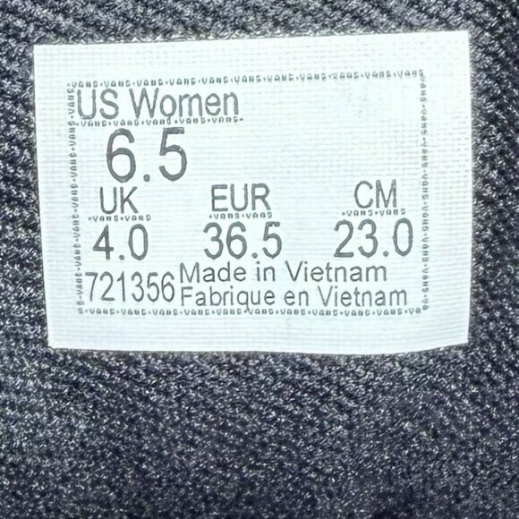 Vans Ward Platform Cheetah Print Sneakers Shoes Black Tan Women’s Size 6.5 - Picture 7 of 7